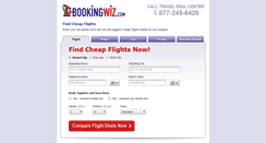 Desktop Screenshot of bookingwiz.com