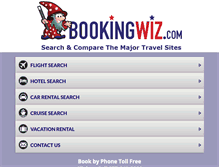 Tablet Screenshot of bookingwiz.com
